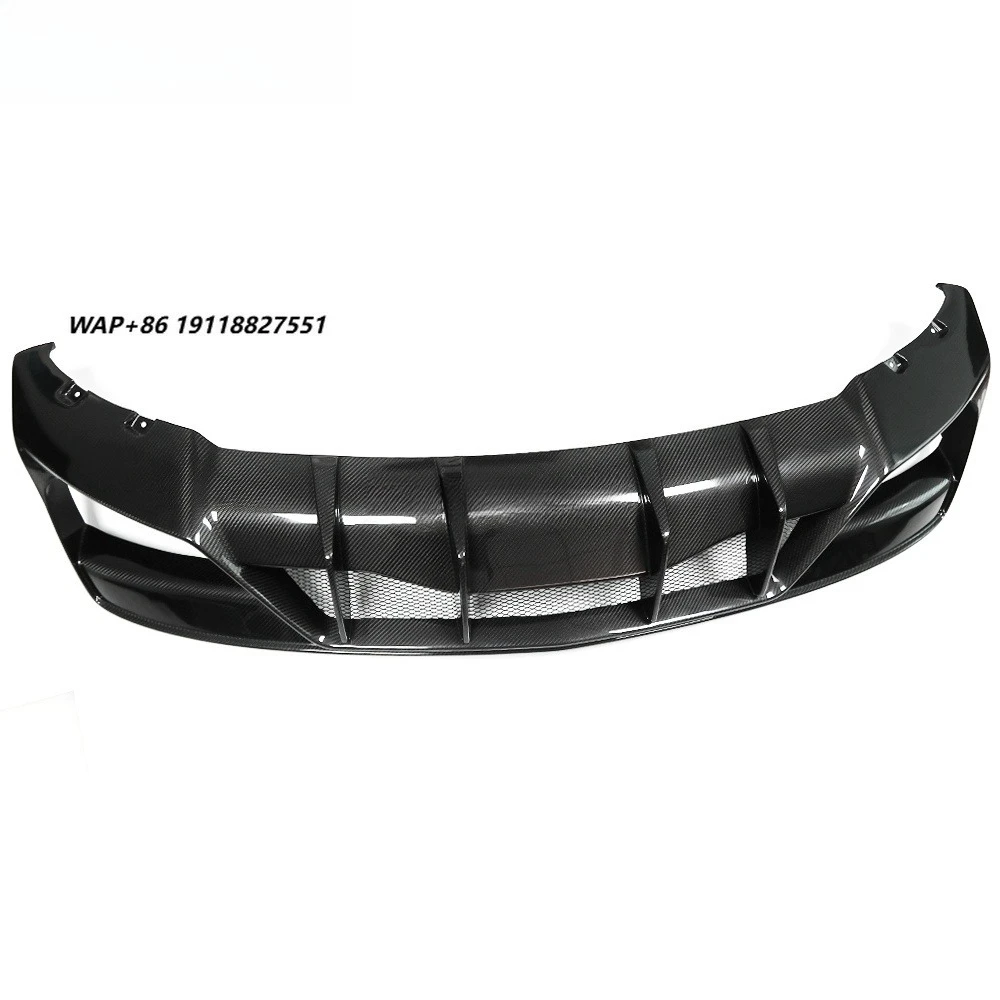 

Replacement Rear Bumper Lip Diffuser Spoiler Trim for Corvette C8 Z51 Stiingray 2020+ Real Carbon Fiber Exterior Accessories