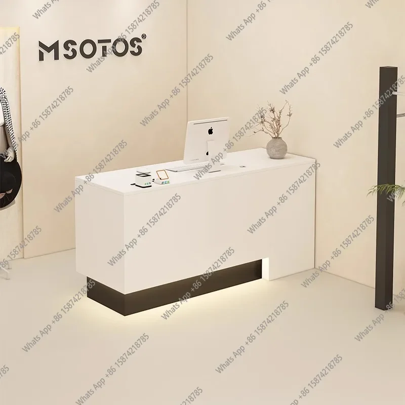 Sデザインオーガナイザー受付デスク会社役員レストランディスプレイ受付デスク高級モストラドール商業用家具