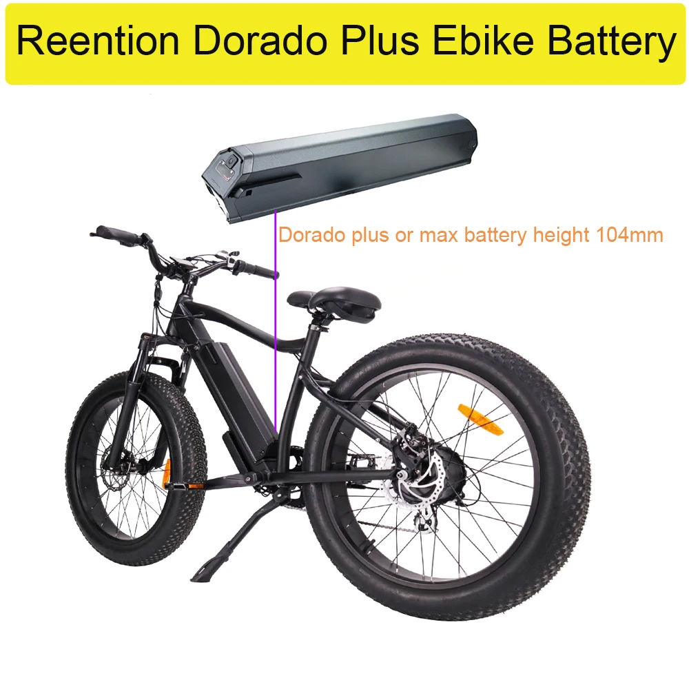 Reention 48V Dorado Plus e bike electric bike battery 36V 13Ah 17.5Ah 16Ah 19.2Ah 14Ah for EZWHEEL.CN NCM akku 250-1500W motor