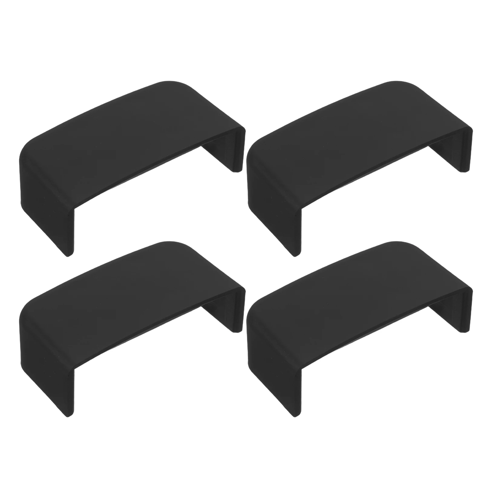 

4pcs Anti-Kick Rail Protectors Durable Replacement Covers For Car Rear Seat Slide Rails Easy Installation Multi-Piece Set Car