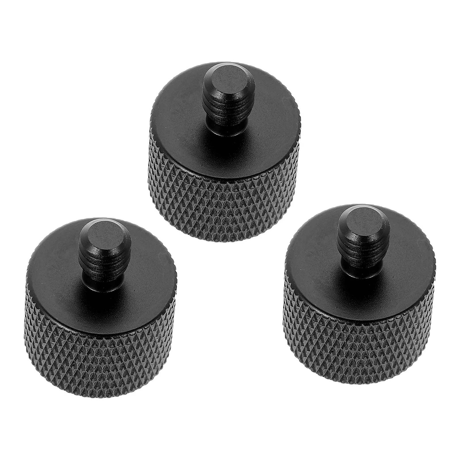 3Pcs Microphone Holder Connecting Screws Adapter Aluminum Alloy Durable Tripod Thread Mount Adapter Mic Stand Accessories