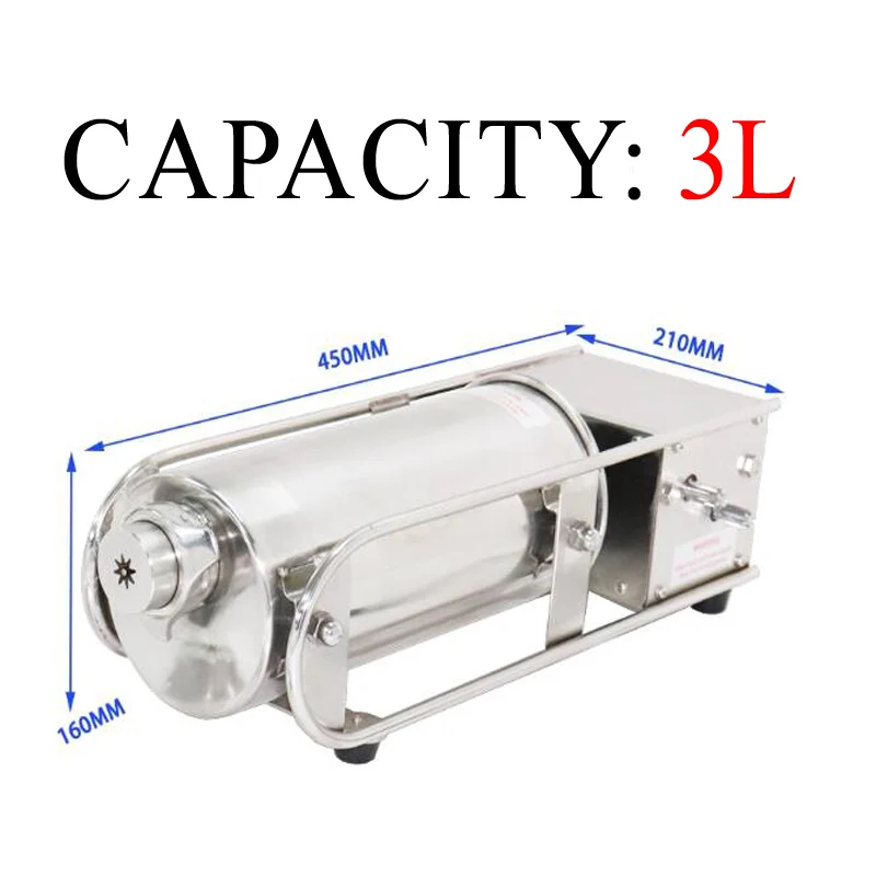 2L 3L 5L Latin Fruit Machine Churros Machine Handleiding Beignets Makers Churros Making Machine Spaanse Gebakken Deeg Sticks Machines