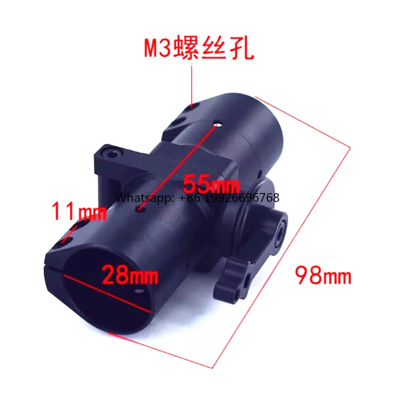 

Lateral Folding Arm Tube Joint 28mm 30mm 35mm 40mm Hinge CNC Aluminum for Multi-Copter drne manufacturer
