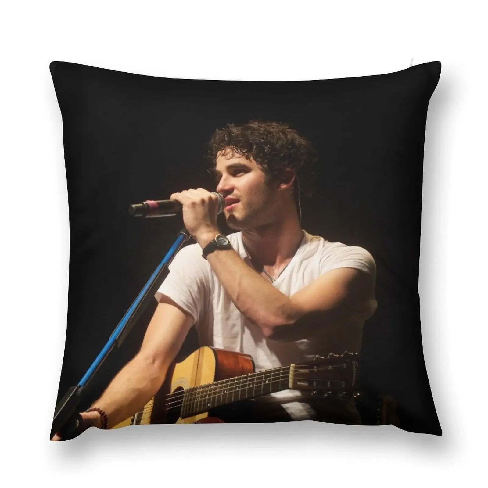 darren criss: listen up Throw Pillow Cushions Cover Pillowcases For Pillows luxury sofa pillows pillow