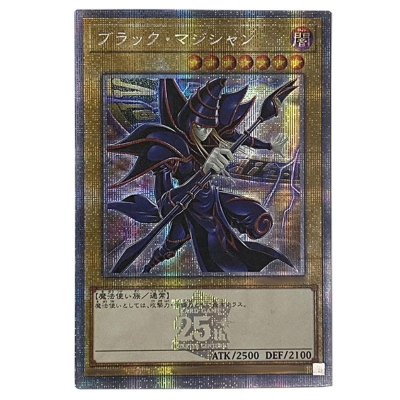 Black Magician Girl Flash Card Blue-Eyes White Dragon Red-Eyes Black Yu-Gi-Oh! Tcg Diy Action Spielzeugfiguren Anime Game Collection