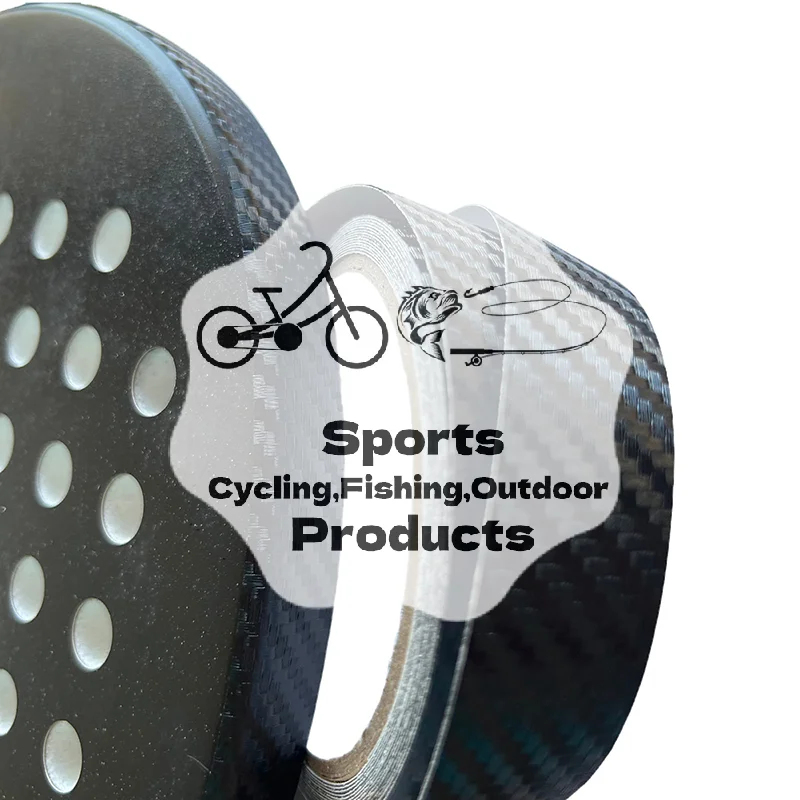 

Tennis Racket Protection Sticker Paddle Head Edge Tape Sticker 5M Racquet Guard Tap For Pickleball Tennis Badminton Paddle