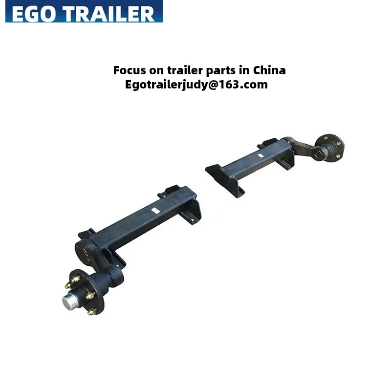 EGO Unbrake 750kgs Half Torsion trailer axle trailer parts PCD 5-114.3