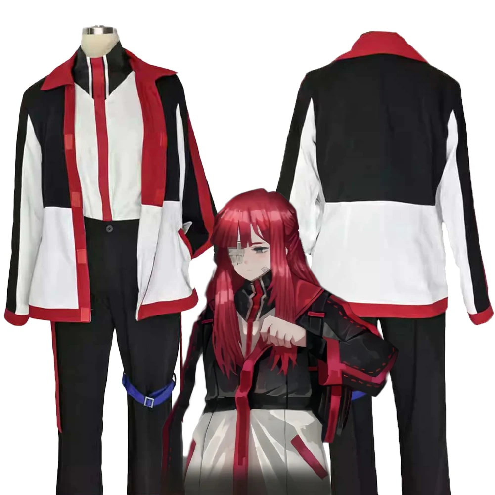 

Game Limbus Company Yuri Cosplay Costume Sportswear Top Pants Clothes Set Uniform Outfits Halloween Disguise Carnival Party