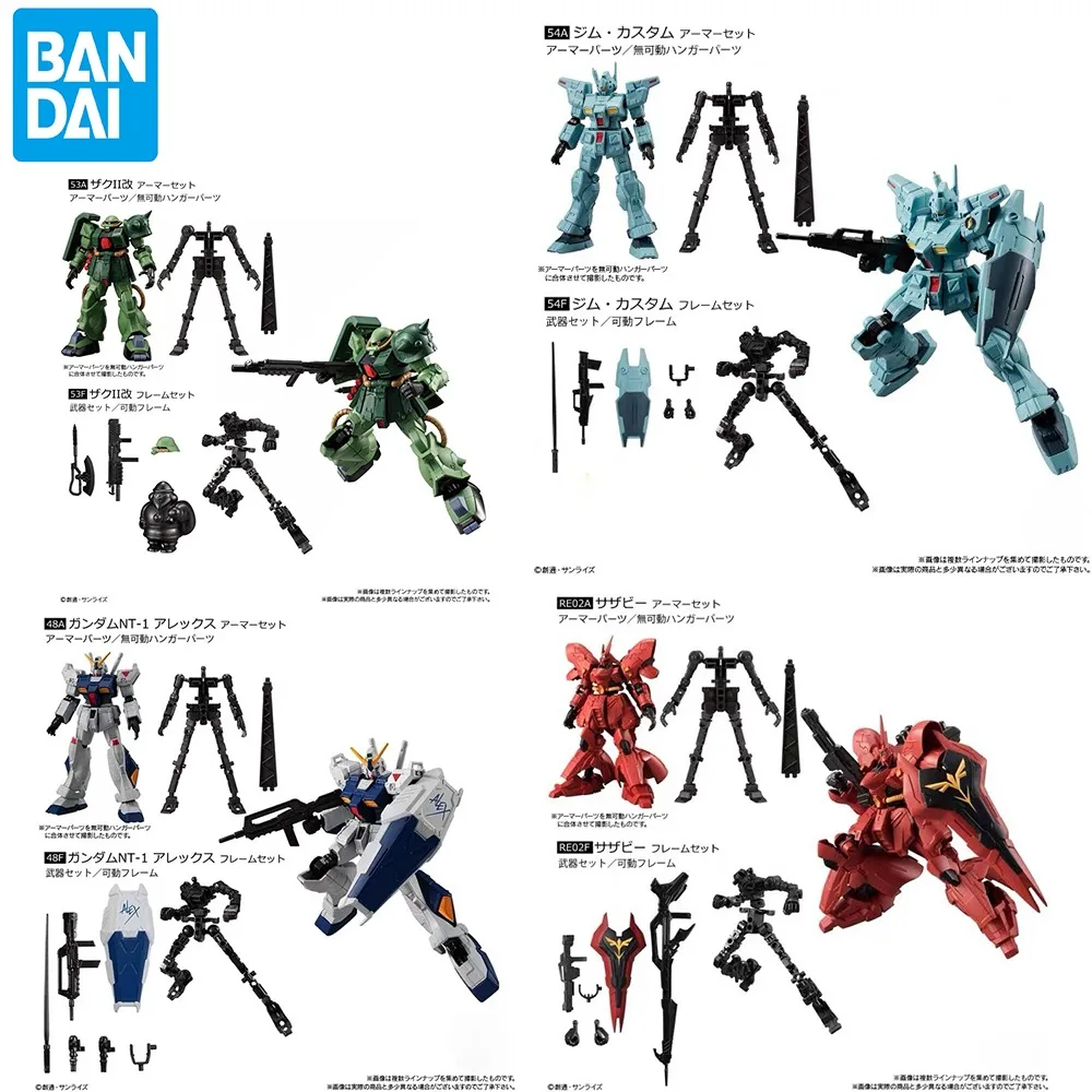 

Genuine Bandai Shokugan GUNDAM G FRAME FA Anime Action Figures Model Figure Toys Collectible Gift for Toys Hobbies Kids