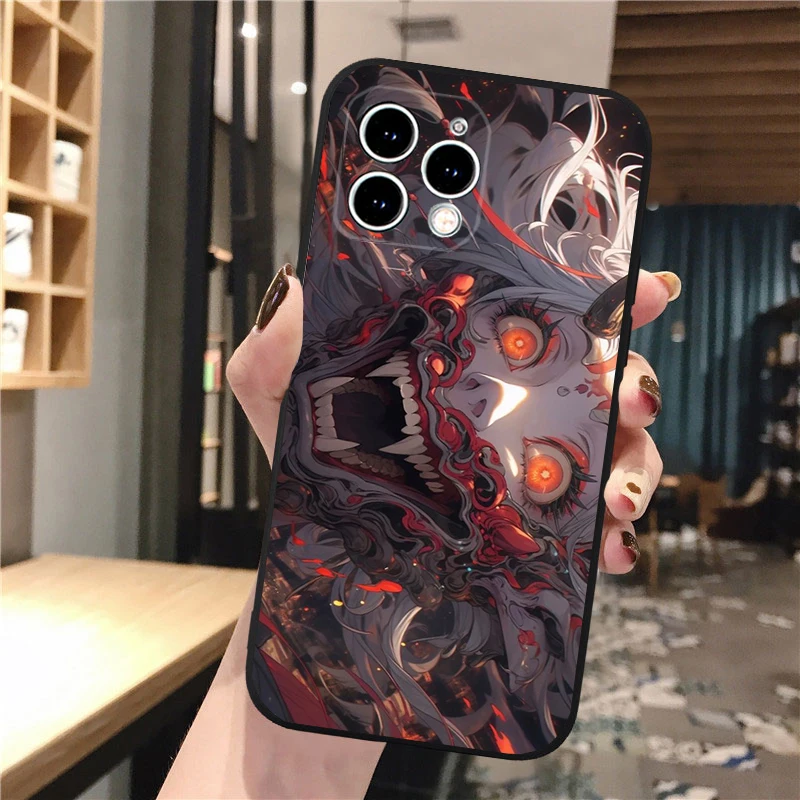 جراب هاتف Oni Mask لـ iPhone ، اليابان ، iPhone 11 ، 16 ، 15 ، 14 ، 14 Pro ، Max ، 16 ، 15 ، 14 ، 13 ، 12 Pro ، 15Plus