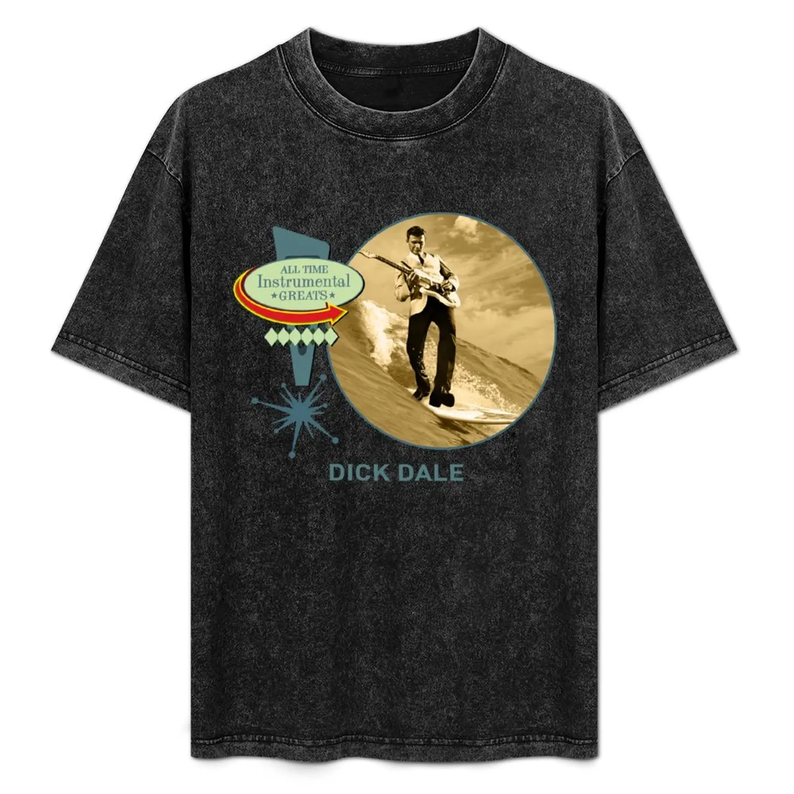 

Dick Dale - All Time Instrumental Greats T-Shirt cotton man t-shirts boys whites T-shirts oversize anime shirts men