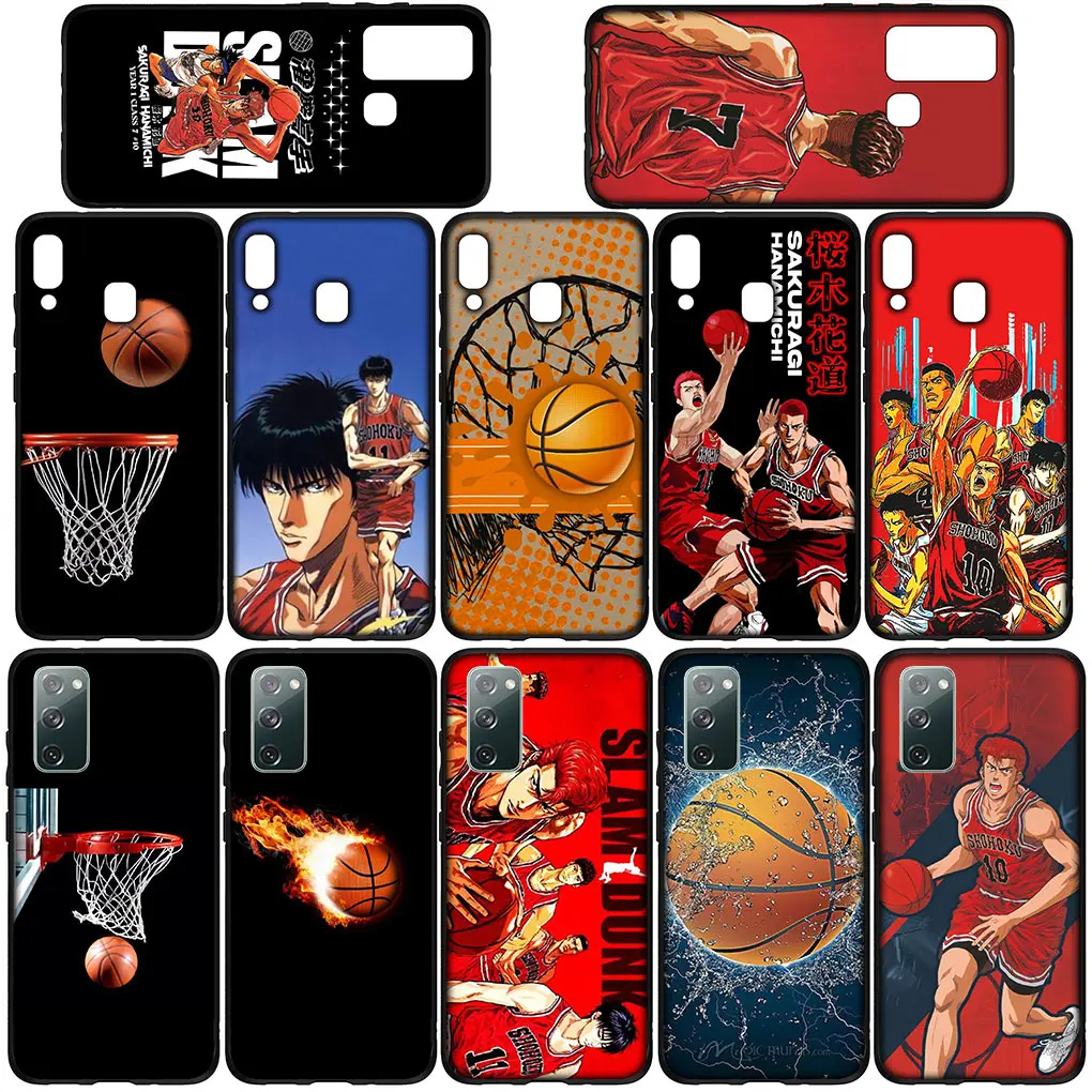 Slam Dunk Basketball Phone Cover Case for Motorola Moto E32 G30 G50 G60 G40 G51 G52 G41 G42 G22 G71 E7 G100 G10 G20 Casing