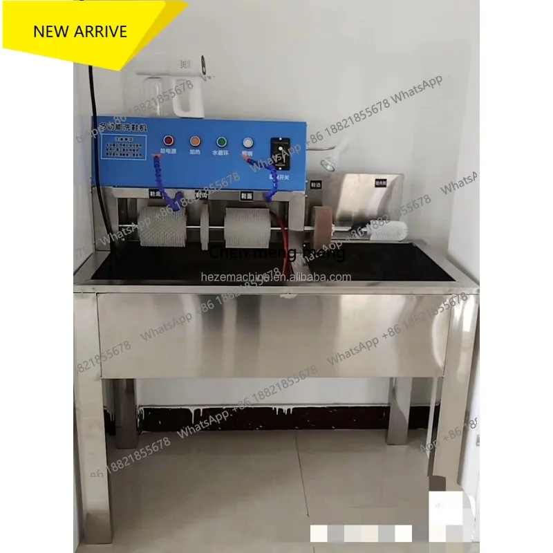 

Y1296 Comercial Shoes Washer With All Kinds of Street Leisure Shoes Washing Semi-automatic Washing Equipment Shoe Washing Mach