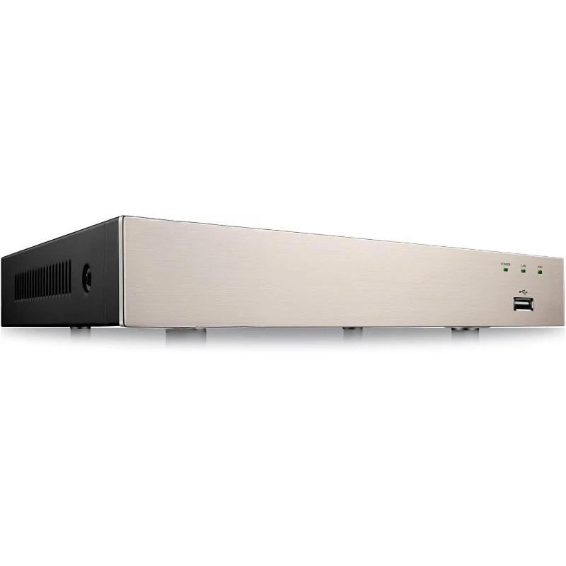 

3K Lite 8-канальный видеорегистратор видеонаблюдения с искусственным интеллектом обнаружения человека/транспортных средств, 8-канальный 1080p H.265 + гибридный проводной домашний видеорегистратор 4-в-1