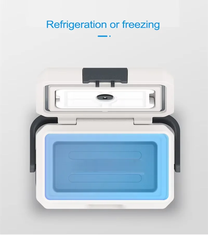 ミニ車の冷蔵庫 12 V/24 V ポータブル冷蔵庫 110 V/220 V 冷凍庫クーラーキャンプ冷蔵庫車の家庭用車両トラック 8L