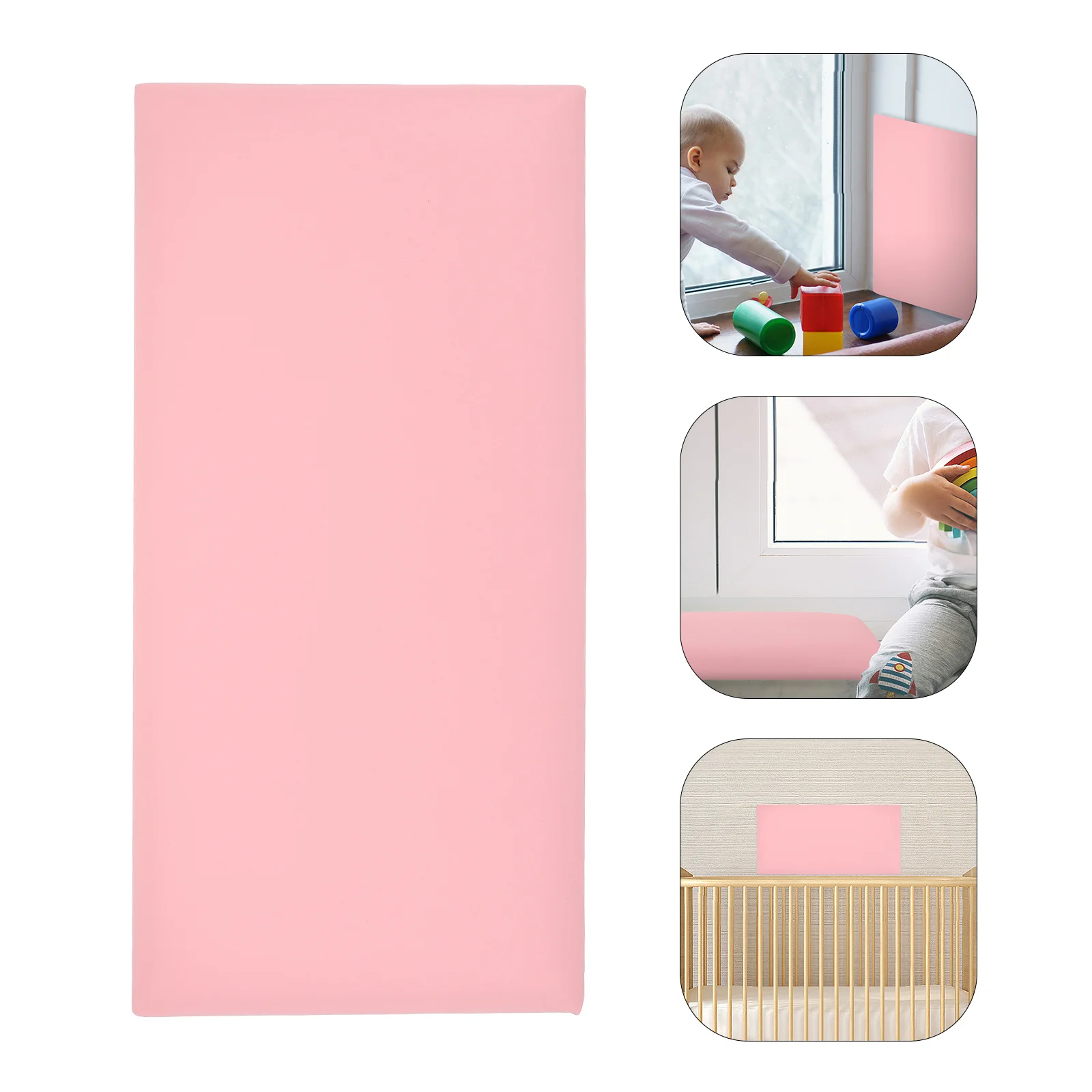 

3D Anti Collision Wall Padding Self Adhesive Safety Bumper For Kids Room Bedroom Living Room Nursery Decor Crib Wall Protection