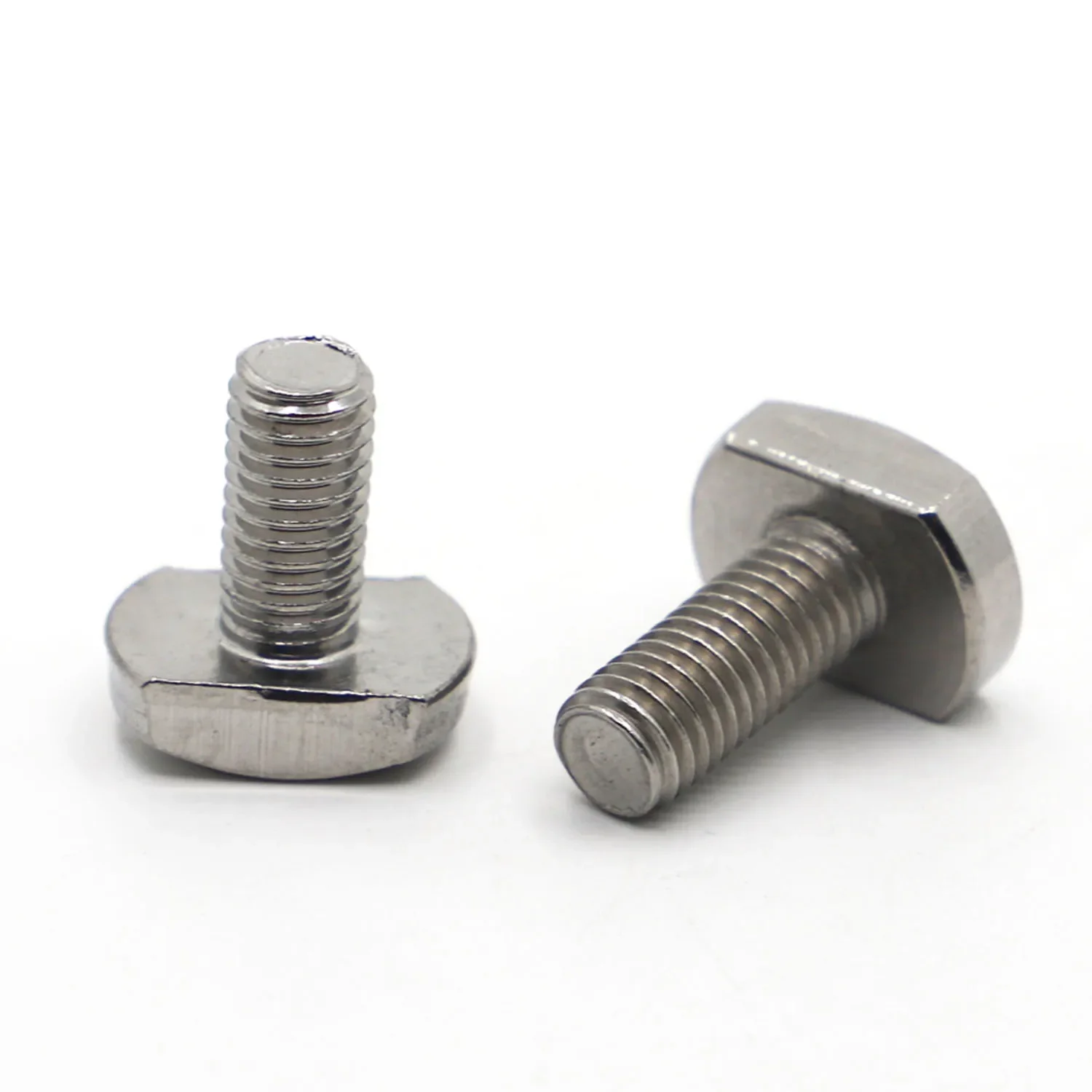 M5 M6 M8 M10 M12 GB37 A2-70 304 Stainless Steel T-Slot Chute Rail Track T Shape Type Rectangle Hammer Head Screw Bolt
