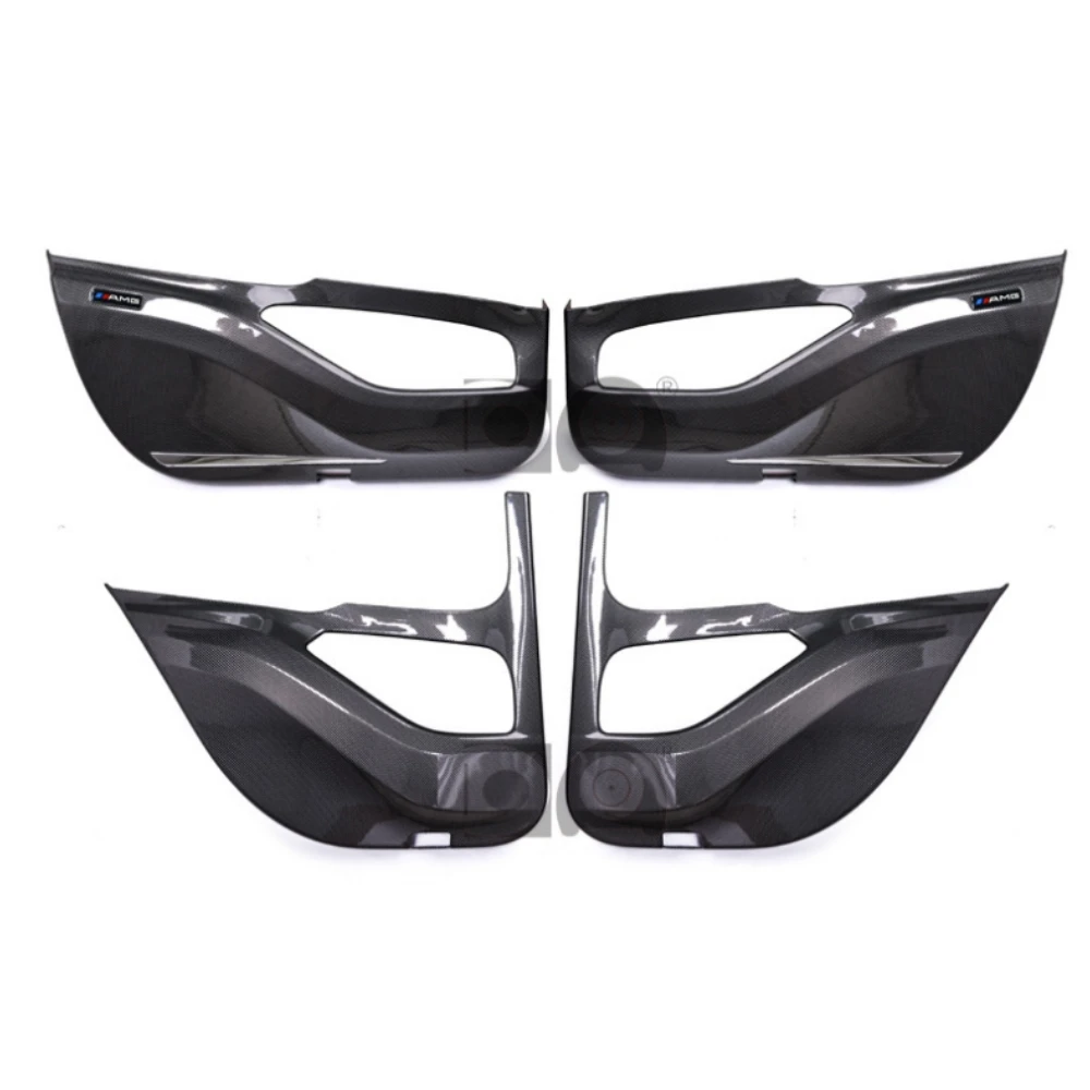 

Carbon Look Door kick plate For Mercedes Benz GLE Class 2015--2023