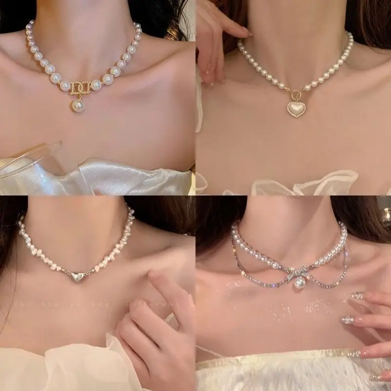 

Premium Bow Love Clavicle Chain Light Luxury Pendants