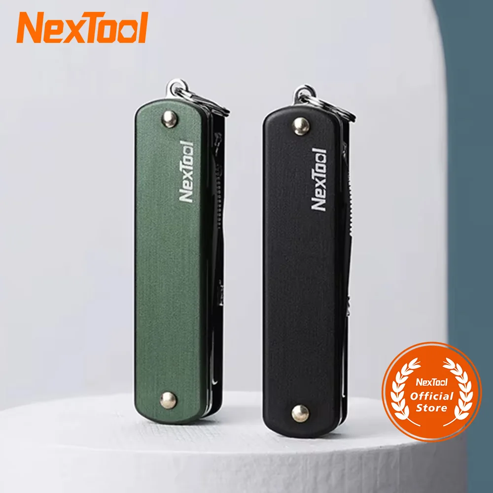 Nextool-cortaúñas de acero inoxidable para el hogar, cortador interno afilado, cuchillo pequeño de viaje, limas para uñas de los pies, 3 en 1