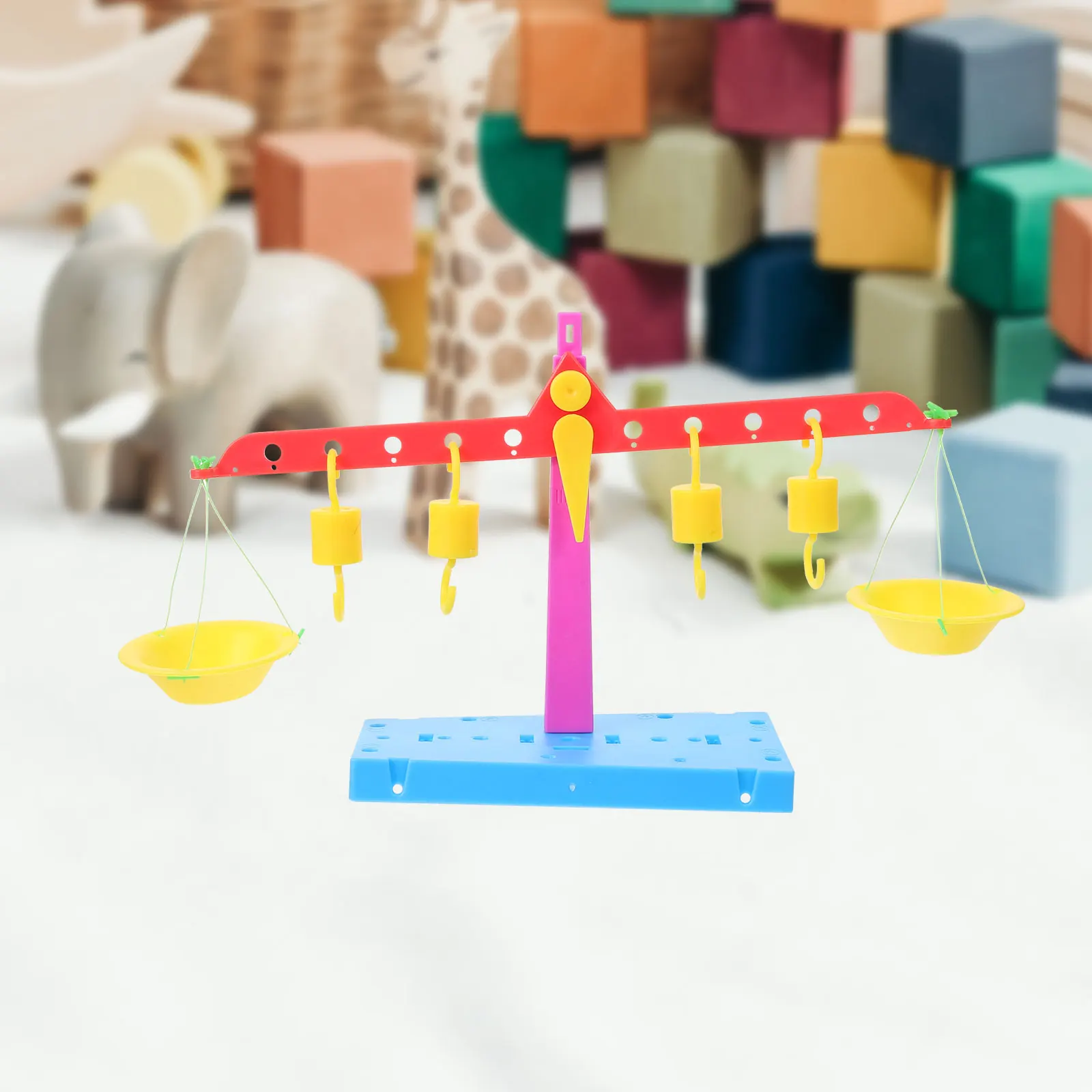 

Suite Leverage Balance Teaching Tool Primary School Toys Plastic Scale for Kids