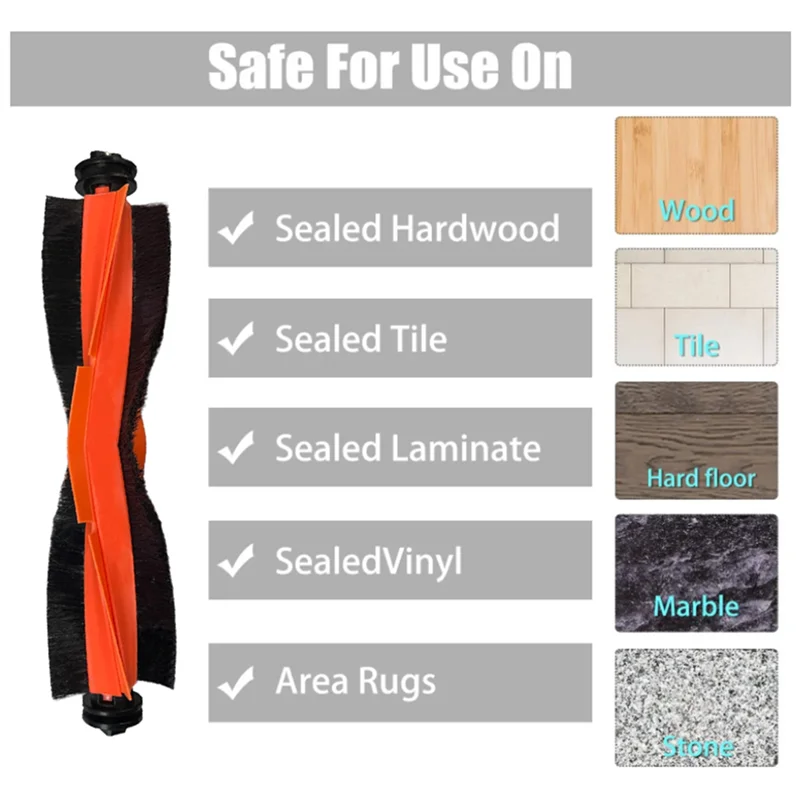 Kit de peças para aspirador de pó dreame l10s ultra/s10 pro, para xiaomi mijia omni 1s b101cn robô x10 + robô