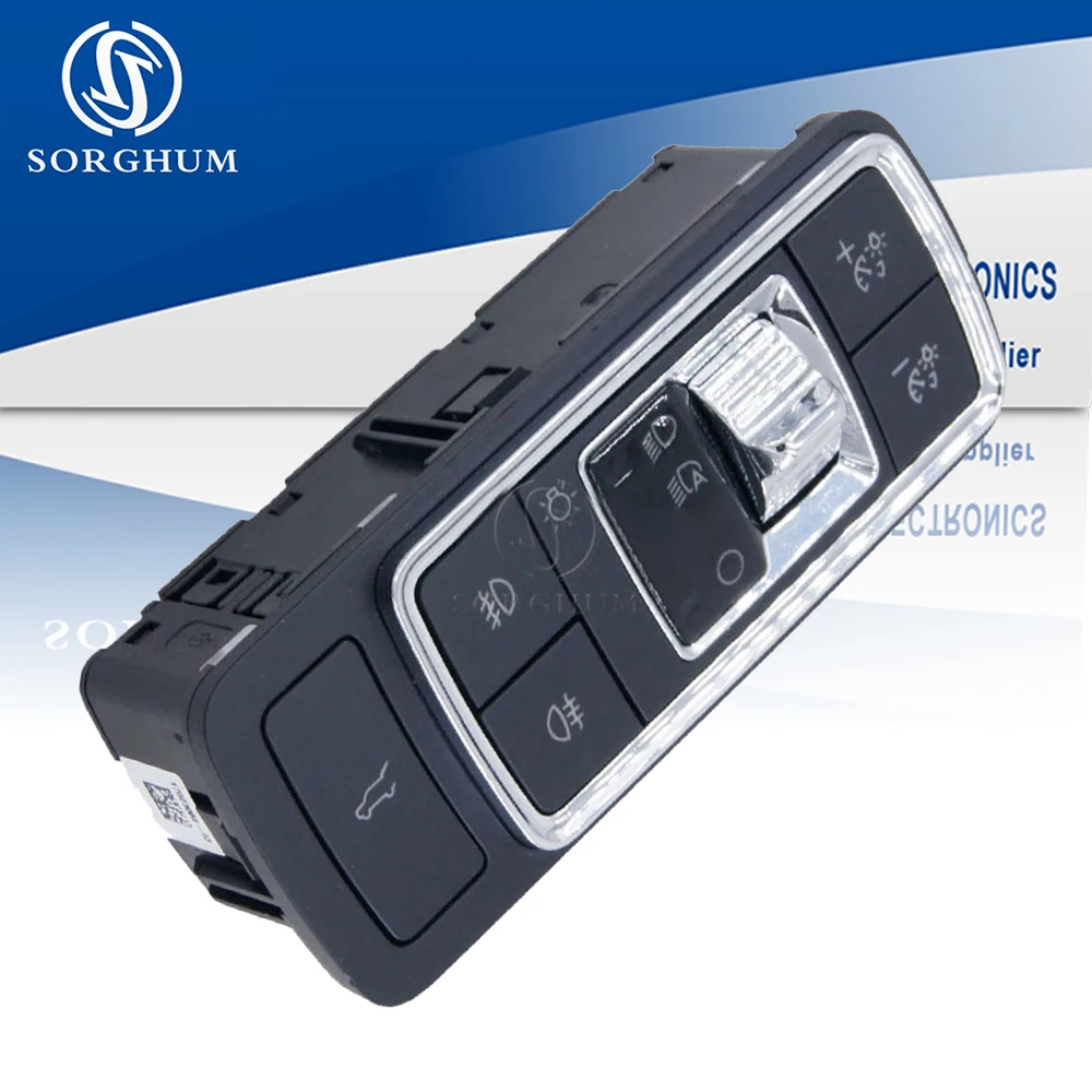 

LC5T-13D061-BEW Headlight Switch Headlight Control Adjustment Switch Adjustment Knob For Ford 2020 Lincoln Pilot LC5T13D061BEW