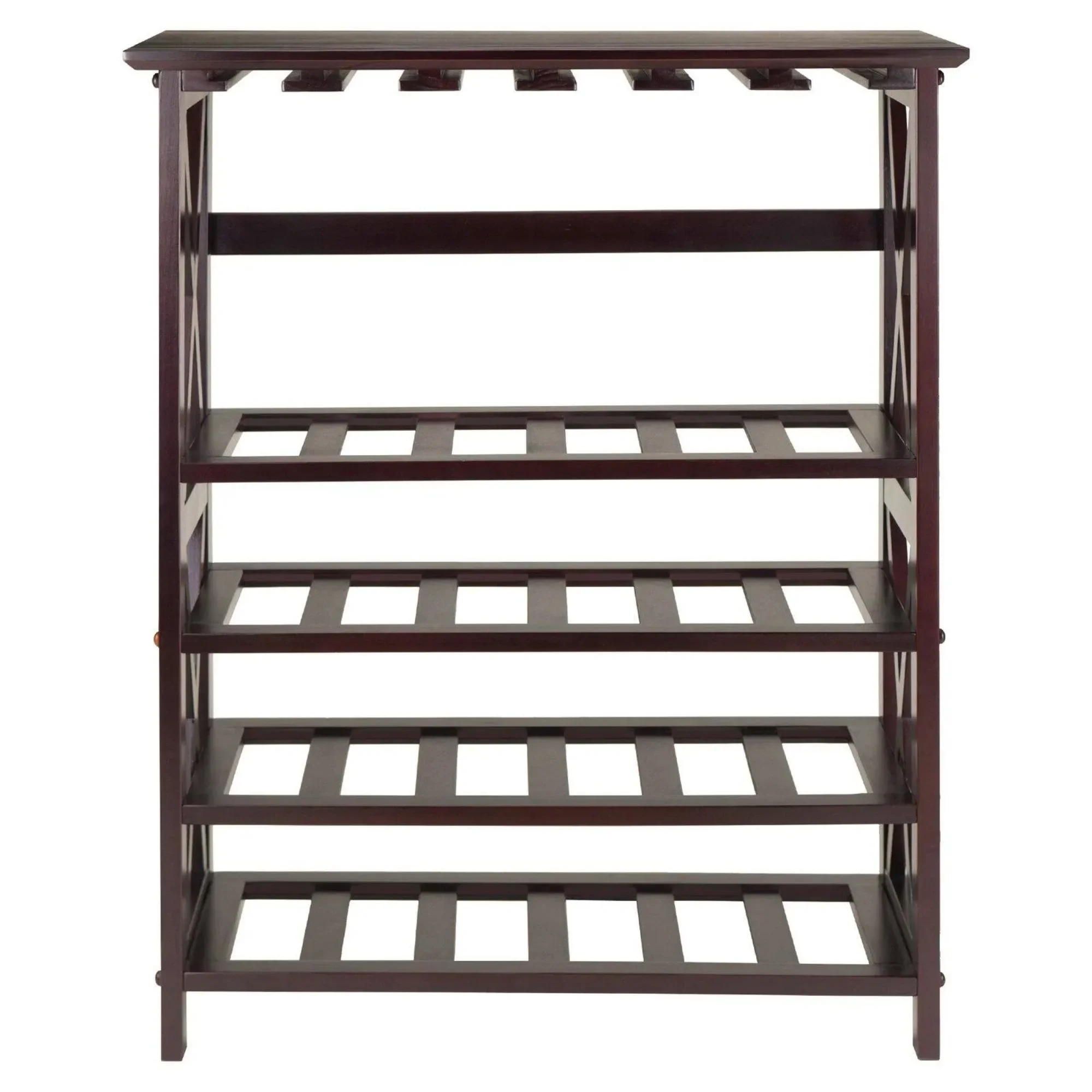 

Винная полка, отдельно стоящее хранилище для 12 бутылок, современный держатель для вина для кухни, столовой и бара