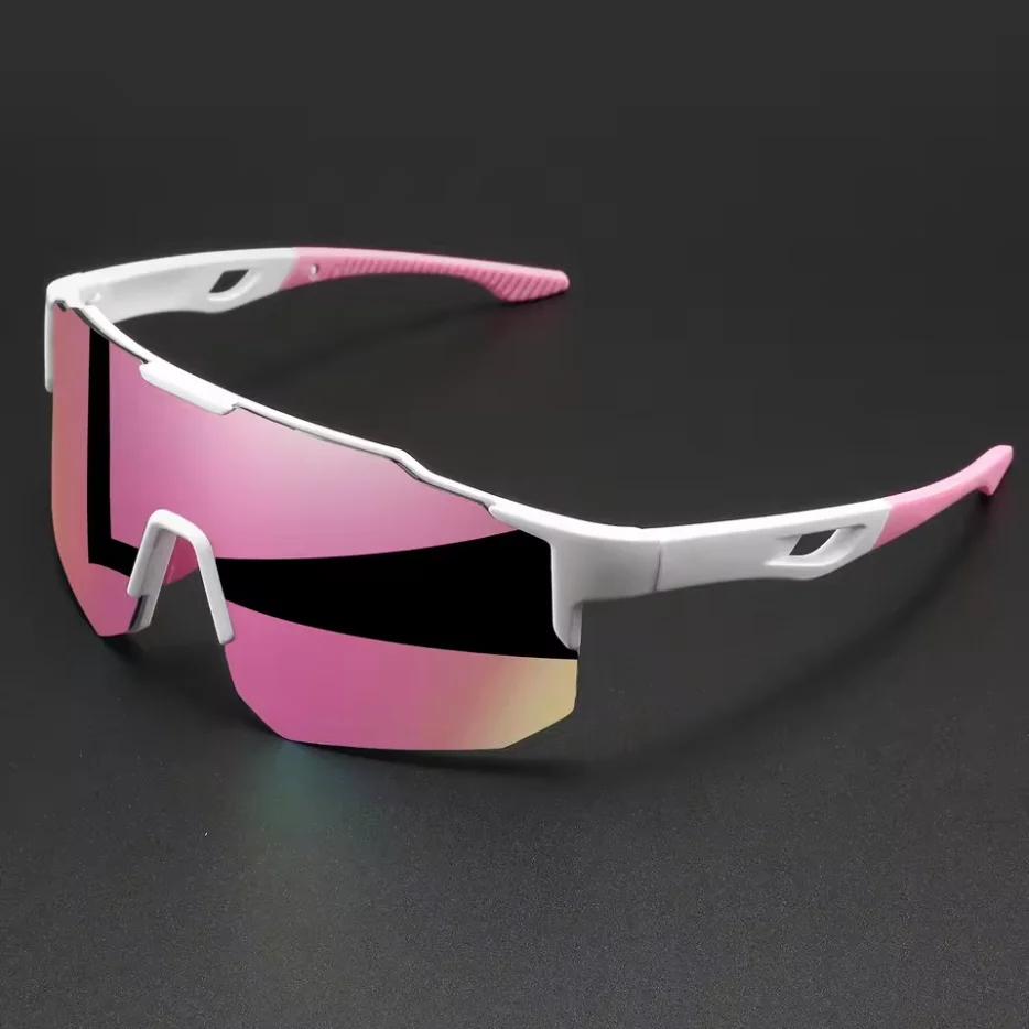 Gafas de Sol Deportivas Extra Grandes y Coloridas - Diseño Envolvente, Ajuste Cómodo Unisex para Ciclismo, Senderismo y Actividades al Aire Libre