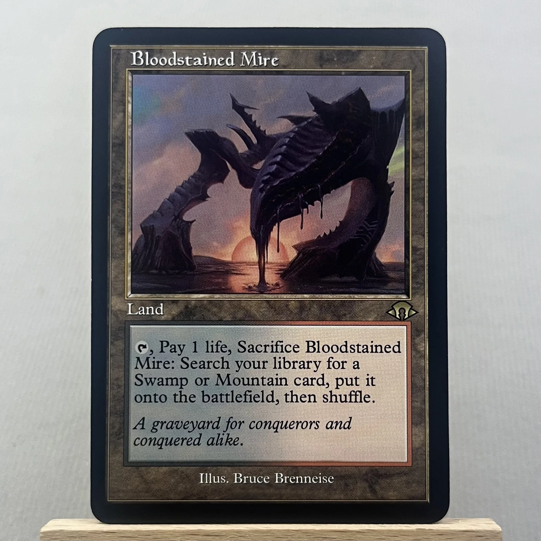 MH3 SLD HOLO8-Ⅰ02 Tcg cards German Black Core magical Mire Wooded Foothills Emrakul, the World Anew Ocelot Pride gather