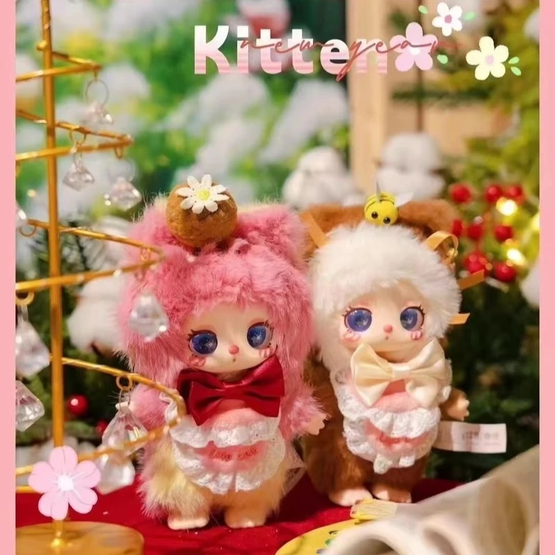 เด็กใหม่สาม v2 Lily Rabbit Little Town Series กล่องตาบอด Action Figure ของเล่น Kawaii ตุ๊กตา Mystery กล่องเด็กของขวัญวันเกิด