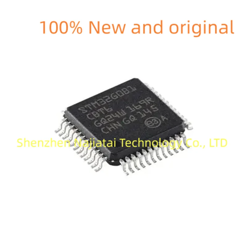 

10 шт./лот, 100% новый оригинальный чип STM32G0B1CBT6 STM32G0B1 LQFP48 IC