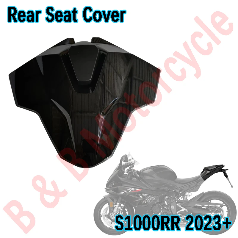 

For BMW S1000RR 2023-2024 Rear Passenger Seat Cowl Pillion Fairing BMW S1000RR 2023-2024 Rear Seat Cover Hump Fairings set Black