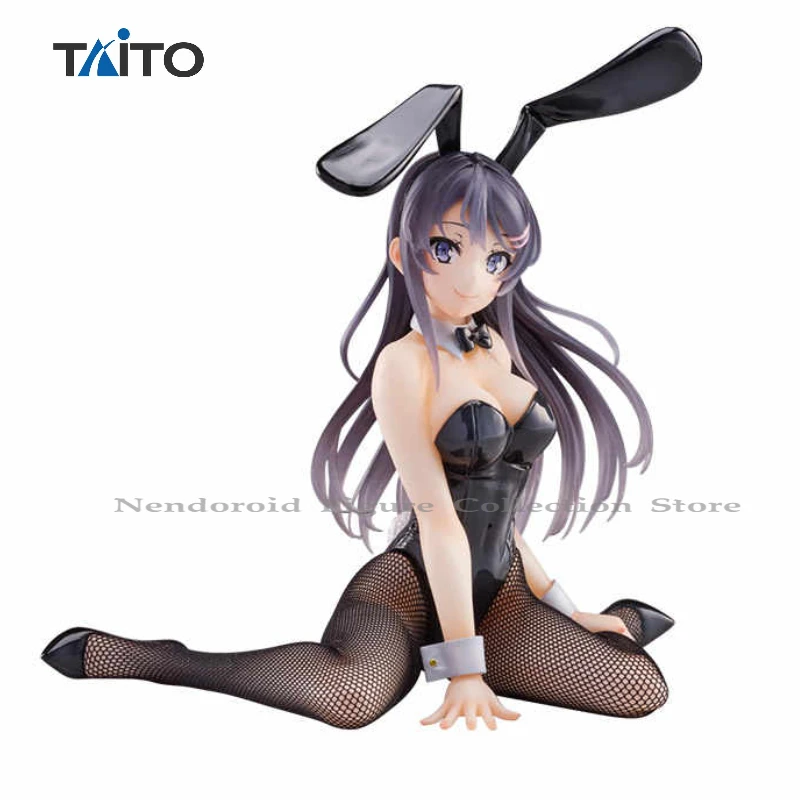 Auf Lager TAITO Sakurajima Mai Bunny Desktop Nette Puppe Anime Action Figur Spielzeug Geschenk Modell Sammlung