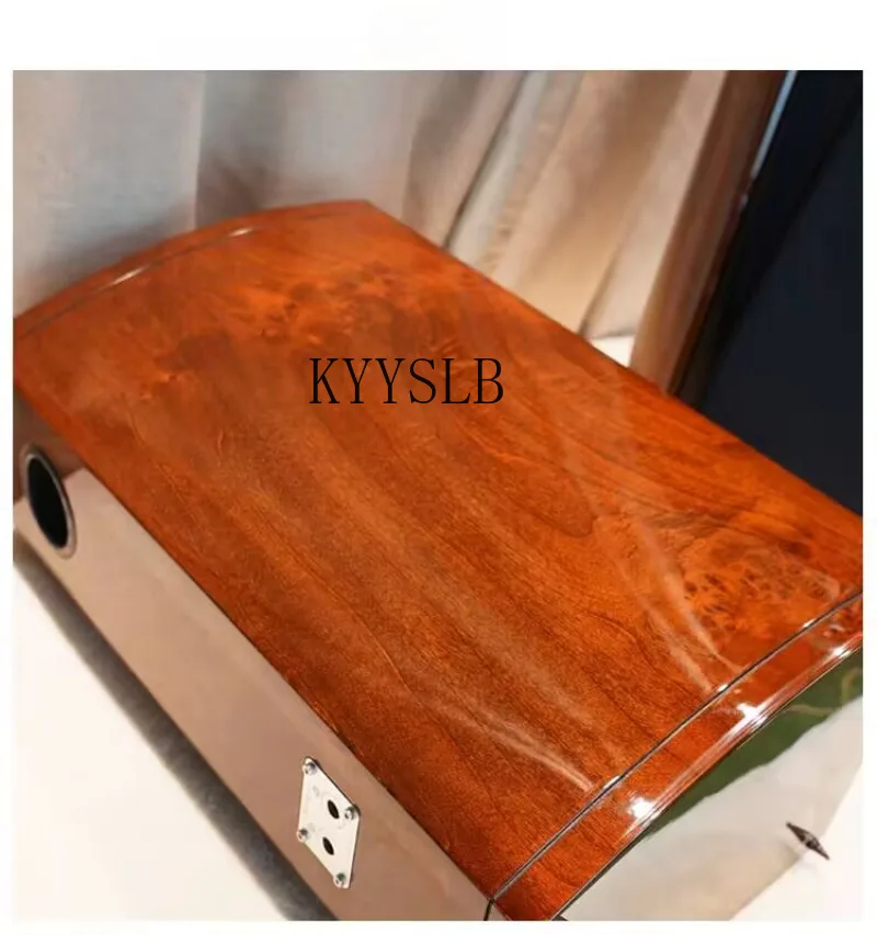 KYYSLB tablero de densidad 6,5 pulgadas 8 pulgadas cintura tambor árbol tumor chapa de madera altavoz curvo HiFi de tres vías pintura de piano