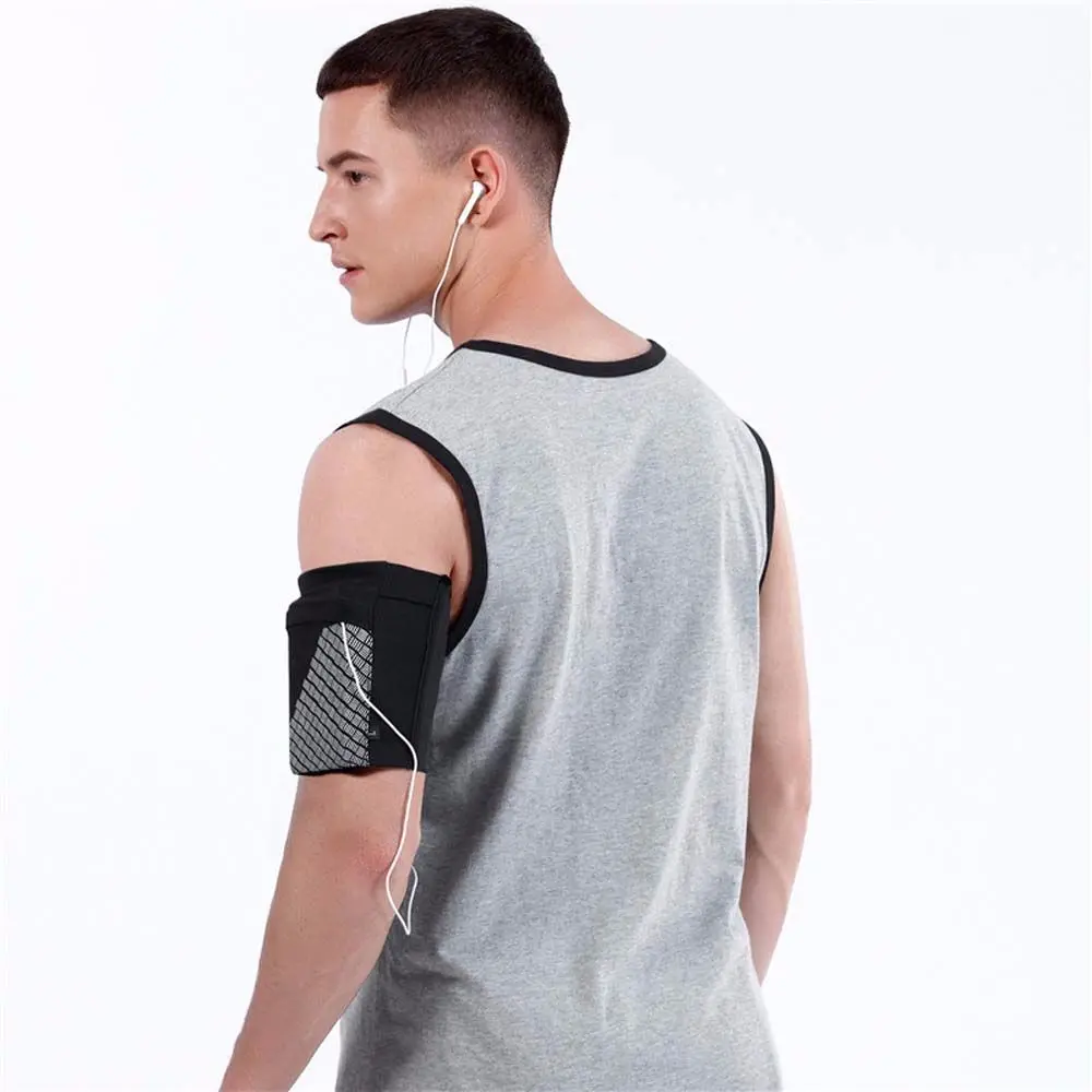 

Running Cell Phone Belt Running Bag Elasticity Reflective Sleeve Bag Running Arm Bag Phone Armband Bag Mobile Phone Arm Bag