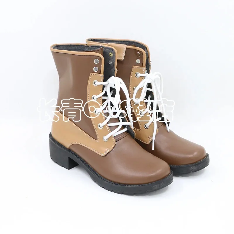 

Game Identity V Gardener Miss Truth Эмма Вудс Обувь для косплея Сапоги из искусственной кожи Хэллоуин Карнавальные аксессуары для вечеринок, 7;k'2.s;9,