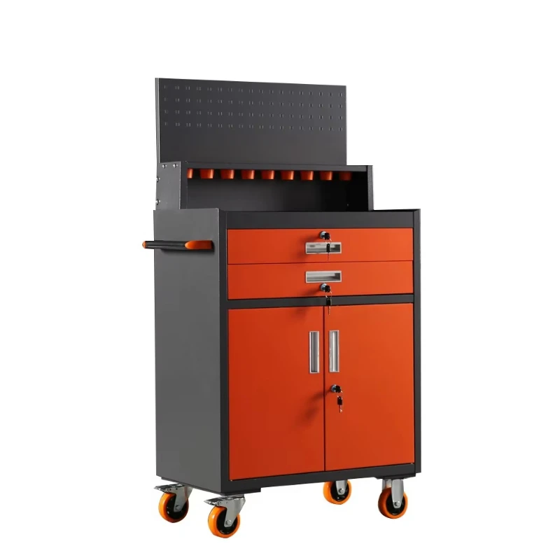 J07C CNC Carts With Wheels CNC Rolling Cart Tool Cart Tool Cart with Drawer Is Suitable for Factories, Garages, Workshop
