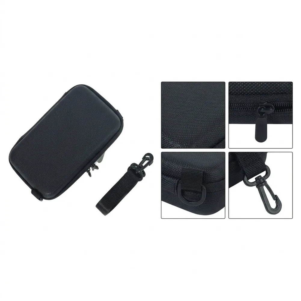 Hard EVA Carrying Case For Insta360 For EVO Camera, Compact Travel Storage Bag With Zipper Protective Shell 23x15x6cm