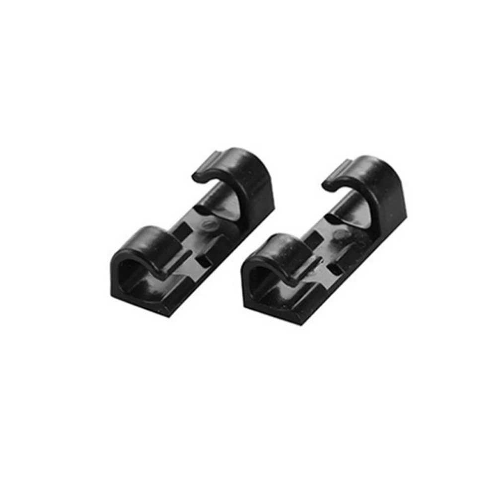 20/40Pcs Cable Organizer Clip Self-adhesive USB Charging Cable Desk Wire Manager Cord Earphone Line Fixer Data Line Sort Winder