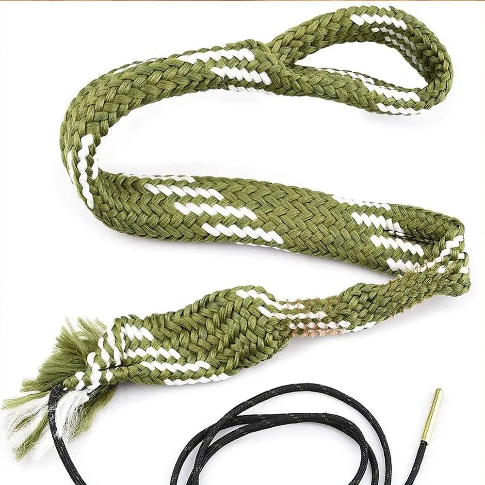 بندقية برميل مسح تنظيف حبل. 22 Cal.223 12GA بندقية تنظيف مجموعة فرش أداة بندقية برميل عيار لملحقات بندقية الصيد #4