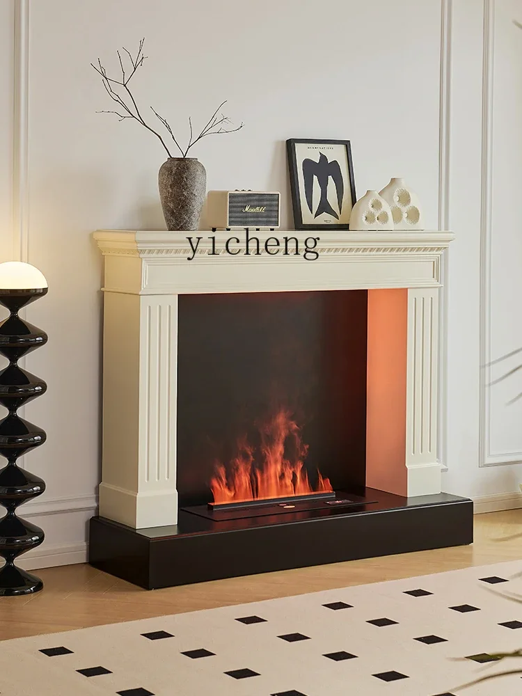 r9.2-Fireplace Decorative Cabinet Simulation Fire Electronic Fireplace Home Humidifier