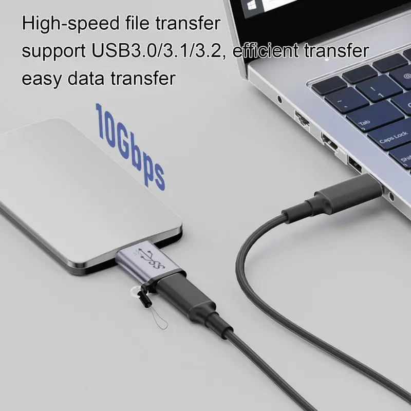 USB tipo C para Micro-B cabo conversor, disco rígido externo