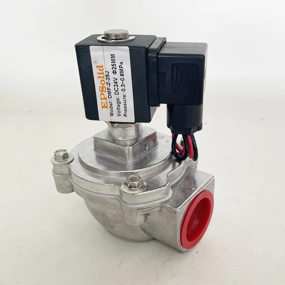 

Free Shipping 1'' 2-Way Pulse Solenoid Valve Normally Closed Economical 120VAC,DC24V or AC220V DMF-Z-25J