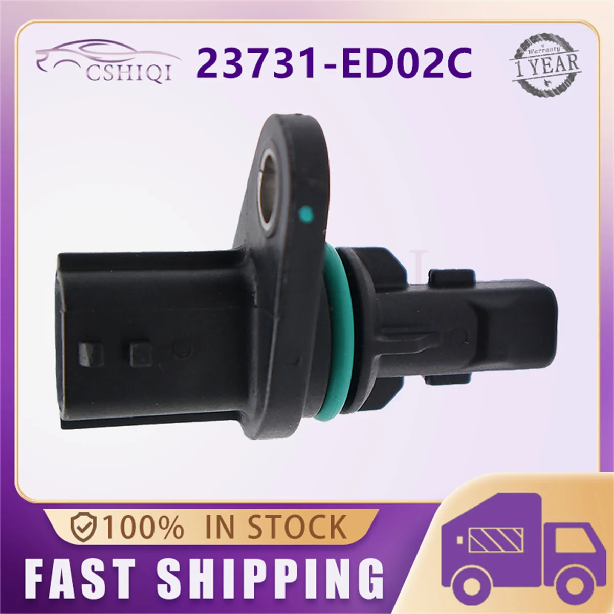 23731-ED02C Camshaft Position Sensor 23731ED02C 23731 ED02C For Nissan March Note Versa Kicks Tiida 1.6 Auto Part Accessories