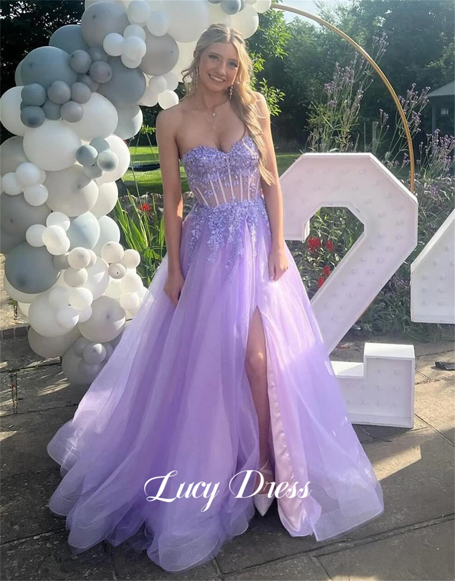 

Lucy Customized Graduation Gown Luxury Evening Dresses 2025 Women Prom Dress Elegant Lady Dress New in Dresses Robes De Cocktail