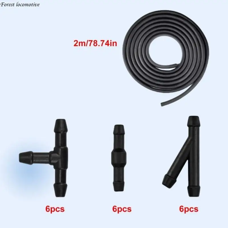 

Versatile Windshield Washer Hose Set Washer System Hose for Various Vehicles 32GB