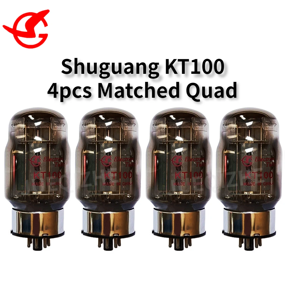 

KT100 Shuguang Vacuum Tube Upgrade KT88 for HIFI Audio Valve Electronic Tube Amplifier Kit DIY Precision Matched Quad