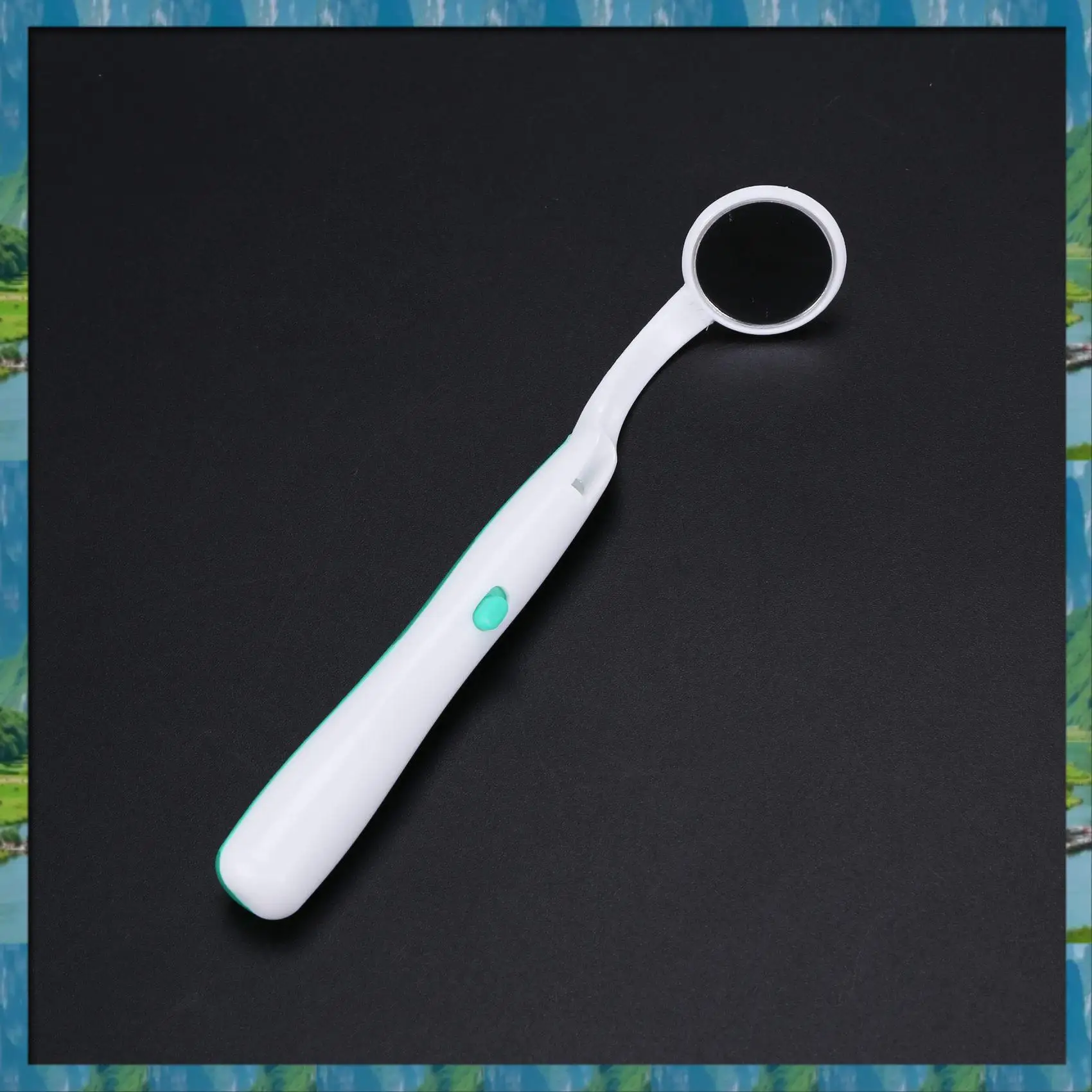 Y26A ใหม่ 1 PC ไฟ LED ฟันกระจกปาก Super Bright กระจกปาก Illuminated ฟันเครื่องมือดูแล Oral สุขอนามัยเครื่อง