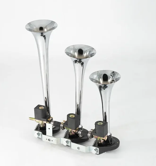 البوق بصوت عال قطار شاحنة الهواء القرن سيارة 12 فولت 24 فولت شاحنة قارب قطار حافلة الهواء الفولاذ المقاوم للصدأ سيارة الهواء القرن مصنع التصنيع